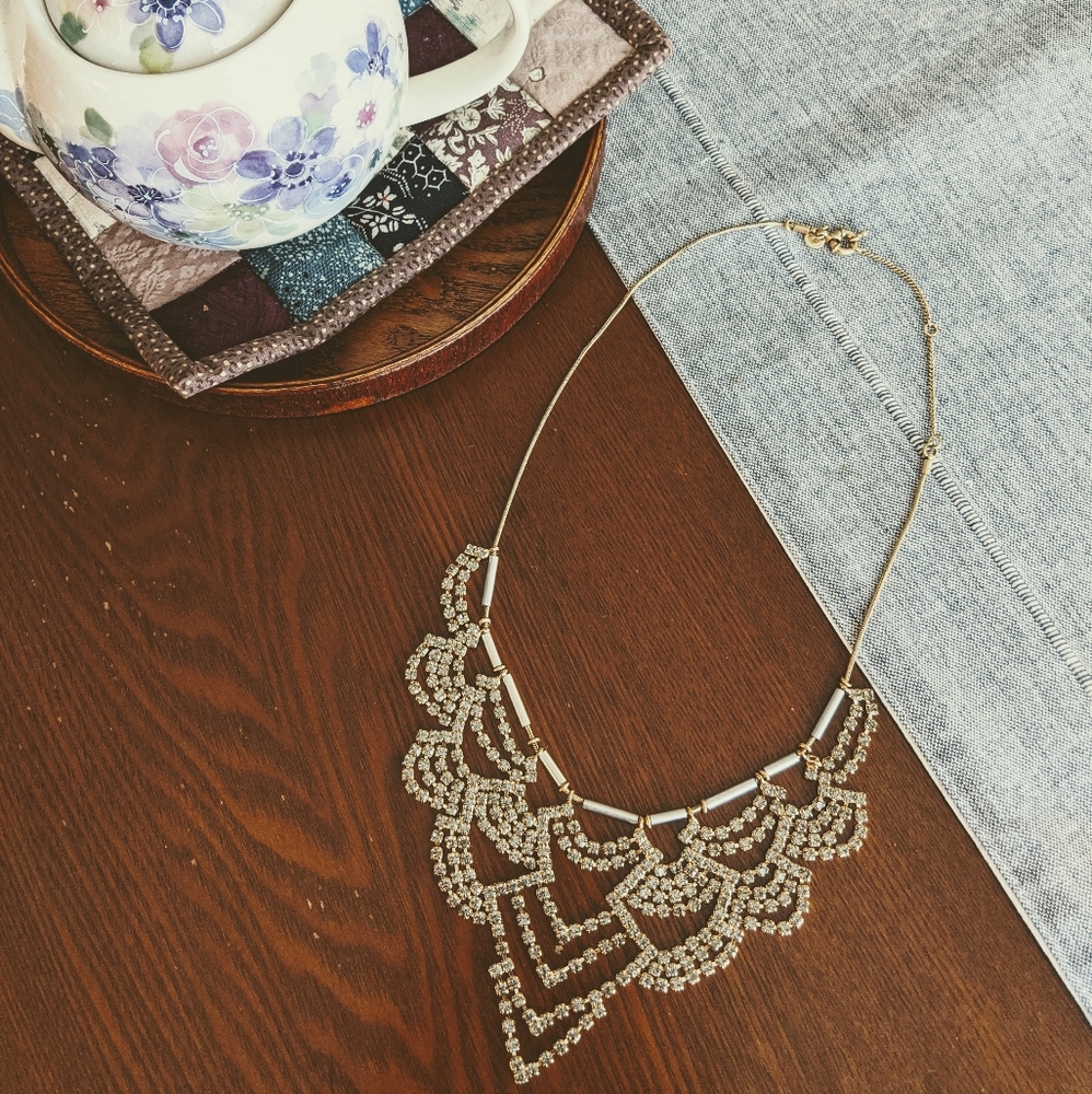 Madewell Shimmer Drape Necklace